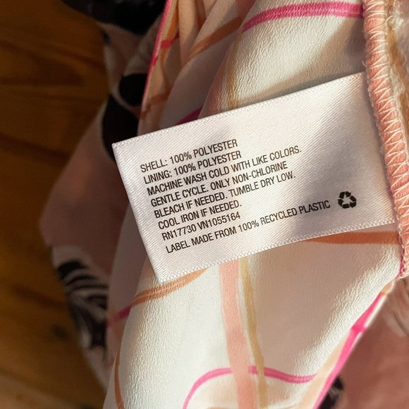 A NEW DAY Floral Pink Layered Tank L Plaid Flower - Picture 3 of 7